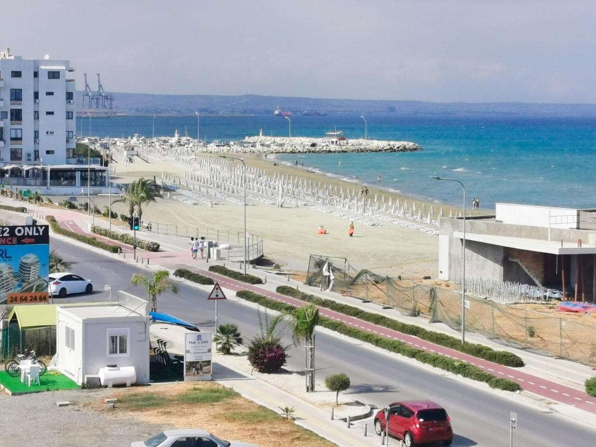 Sea-Esta Seaview Apartment, 200 Meters To The Beach Ларнака Экстерьер фото